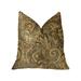 Brown Luxury Throw Pillow 20in x 30in