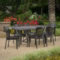 Christopher Knight Home Charleston Outdoor 7-piece Rectangle Dining Set by