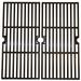 2pc Gloss Cast Iron Cooking Grid for Charbroil Gas Grills 16.75