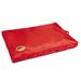 Red Heavy Duty Dog Bed Chew Resistant Indoor Outdoor Tough Soft Nylon Teflon (Medium - 36 L x 23 W 3 H)