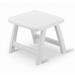 Roma Patio Ottoman in White