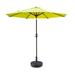 Polytrends Holme 9-foot Patio Umbrella and Base Stand Lime