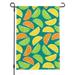 Citrus Lemon Lime Orange Slices Pattern Garden Yard Flag