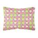 Carolines Treasures BB5141PW1216 Apples on Pink Canvas Fabric Decorative Pillow 12H x16W multicolor