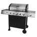 Dyna-Glo 6 Burner Silver and Black Propane Gas Grill