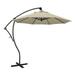 California Umbrella 9 Cantilever Umbrella in Beige