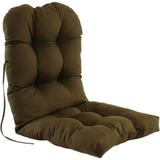 Brown Indoor / Outdoor Adirondack Cushion Patio Chair Cushion