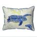 Betsy Drake ZP735 Sea Turtle & Eggs Extra Large Zippered Indoor & Outdoor Pillow - 20 x 24 in.