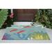 Liora Manne Ravella Ocean View Indoor Outdoor Area Rug Blue