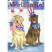 Toland Home Garden Patriotic Pups Dog Patriotic Flag Double Sided 28x40 Inch