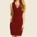 Jessica Simpson Dresses | Jessica Simpson Juniors' Lace-Up Bodycon Dress | Color: Red | Size: Sj