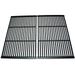 Gas Grill Cast Iron Cooking Grid 2 pcs for Brinkmann & Others 66662