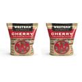 Western BBQ Smoking Barbecue Pellet Wood Cooking Chip Chunks Cherry (2-Pack)