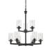 3 Light Outdoor Post Mount Lantern In Gothic Style 10 Inches Wide By 113.25 Inches High Z-Lite 543Phm-519P-Bk