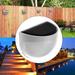 Semi Circle Solar Light EpicGadget 6 LED Solar Light Fence Path Light Sensor Wall Outdoor Garden Patio Light (2 Pieces)