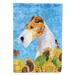 Fox Terrier Garden Flag