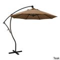 California Umbrella 9 Cantilever Umbrella in Teak