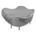 Dagan Round Beige Table and Chair Patio Furniture Cover 48 x
