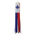In the Breeze 5083 â€” USA and Canada Friendship 18 Inch Windsock - U.S./Canada Hanging Decoration - Colorful Outdoor DÃ©cor