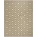 SAFAVIEH Beach House Issam Geometric Indoor/Outdoor Area Rug Cream/Beige 8 6 x 12