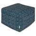 Majestic Home Goods SouthWest Indoor / Outdoor Fabric Ottoman