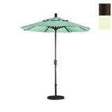 California Umbrella 7.5 ft. Fiberglass Market Umbrella Push Tilt Bronze-Pacifica-Natural