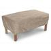 KoverRoos 39917 KoverRoos III Ottoman-Small Table Cover Taupe - 25 L x 32 W x 20 H in.