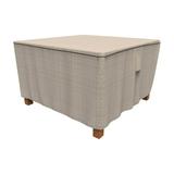 Budge Black Ivory StormBlockâ„¢ Mojave Square Patio Table Cover - 46L x 46W x 28H in.