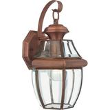 Quoizel Lighting - One Light Outdoor Wall Lantern - Newbury - 1 Light Medium