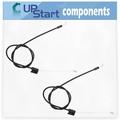 2-Pack 532176556 Engine Cable Replacement for Husqvarna ROTARY LAWN MOWER (96134000602) (2008-01) Lawn Mower: Consumer Walk Behind - Compatible with 176556 162778 Zone Control Cable