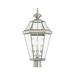 Livex Lighting Georgetown 3 Light Outdoor Post Lantern