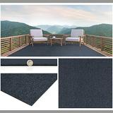 2 x16 Ocean Blue - Indoor / Outdoor Area Rugs Runners and Mats. Thin and Light Wieght for Easy Transport and Storage