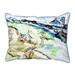 Betsy Drake HJ822 16 x 20 in. Sandpipers & Heron Large Pillow