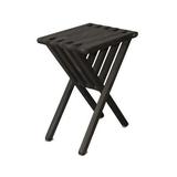 XQuare 19 x 15 x 26 in. Wooden End Table Wild Black