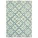 Oriental Weavers of America Julian Geometric Indoor/Outdoor Polypropylene Rug Blue