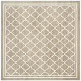 SAFAVIEH Amherst Trina Geometric Area Rug Wheat/Beige 9 x 9 Square