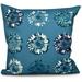 Simply Daisy 16 x 16 Gypsy Floral 2 Floral Outdoor Pillow