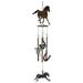 Sunset Vista 95508835 Designs Wind Chime - Horse & Horseshoes