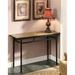 4D Concepts 601636 Sofa Table with Slate Top in Metal and Slate