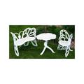 FlowerHouse FHBFSET3-W Butterfly Garden Set - white