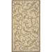 SAFAVIEH Courtyard Kevin Floral Indoor/Outdoor Area Rug 2 7 x 5 Natural/Brown