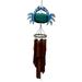 Cohasset Gifts & Garden Crab Bamboo Wind Chime