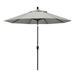California Umbrella 9 ft. Aluminum Push Button Tilt Sunbrella Market Umbrella