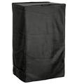 NEH Outdoor Smoker Grill Cover - 20 L x 17 W x 31 H - Electric Propane Pellet or Charcoal BBQ Smoker Cover - Sunray Protected and Weather Resistant Storage Cover - Black