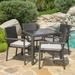 San Tropez Outdoor 5 Piece Dining Set with Water Resistant Cushions