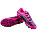 Vizari Infinity FG Soccer Shoe | Soccer Cleats Youth & Adult | Kids Soccer Cleats | Outdoor Soccer Shoes Boys & Girls | Shin guards available in Pink/Black 9 size