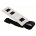 The Cuff Original Adjustable Ankle and Wrist Weight for Yoga Dance Running Cardio Aerobics Toning and Physical Therapy. .25 lb White