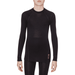 THERMOWAVE - MERINO WARM / Junior Merino Wool Thermal Shirt / BLACK - from 3 6 to 3 8