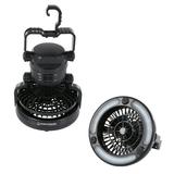 LED Lantern 2 in 1 Battery Powered Fan and Lantern by Wakeman Outdoors (Emergency Light Portable Fan Camping Gear for Hiking Fishing and Outages)