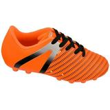 Vizari Impact FG Kids Soccer Cleats Orange/Silver Size 12